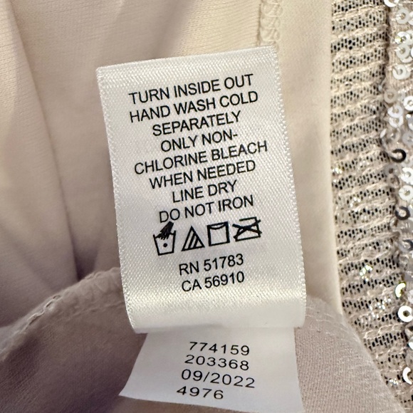 Maurices Silver/golden Sequin Camisole Top - Picture 9 of 9